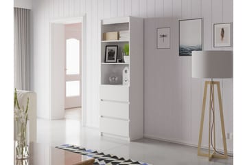 Office Bokhylla 35 cm i Målat Trä - Vit - Förvaring - Hyllor - Bokhylla