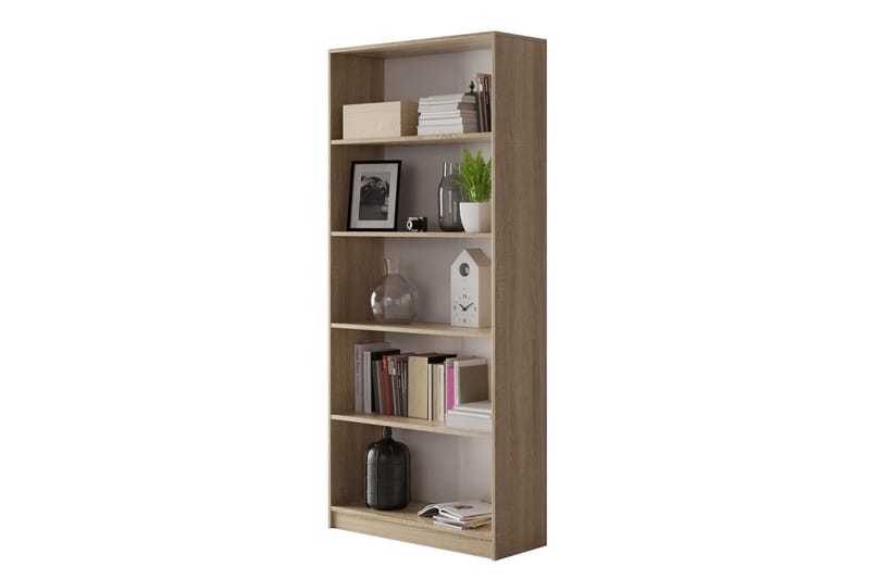 OFFICE Hylla 80x30x182 cm - Ek - Förvaring - Hyllor - Bokhylla