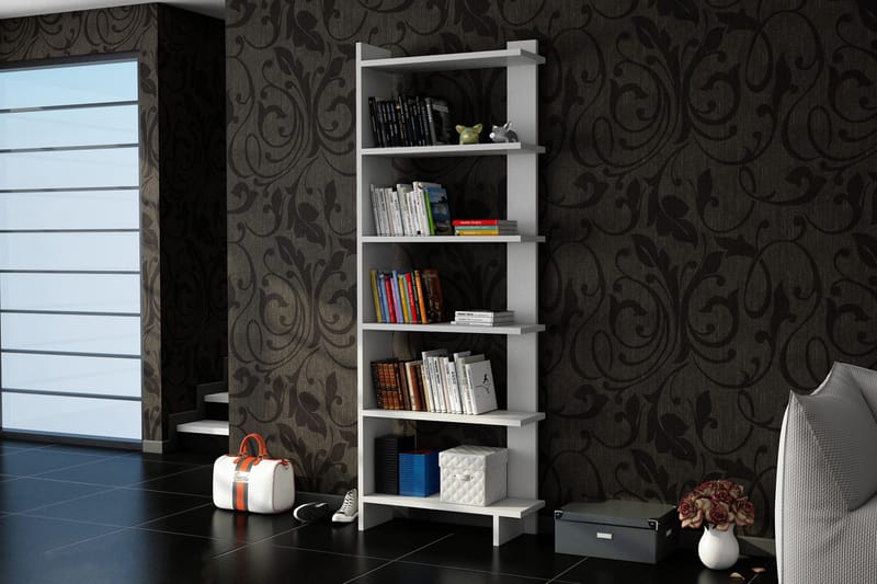 Ordelle Bokhylla - Vit - Förvaring - Hyllor - Bokhylla