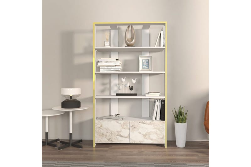 Bokhylla Ossin Vit - Vit - Förvaring - Hyllor - Bokhylla