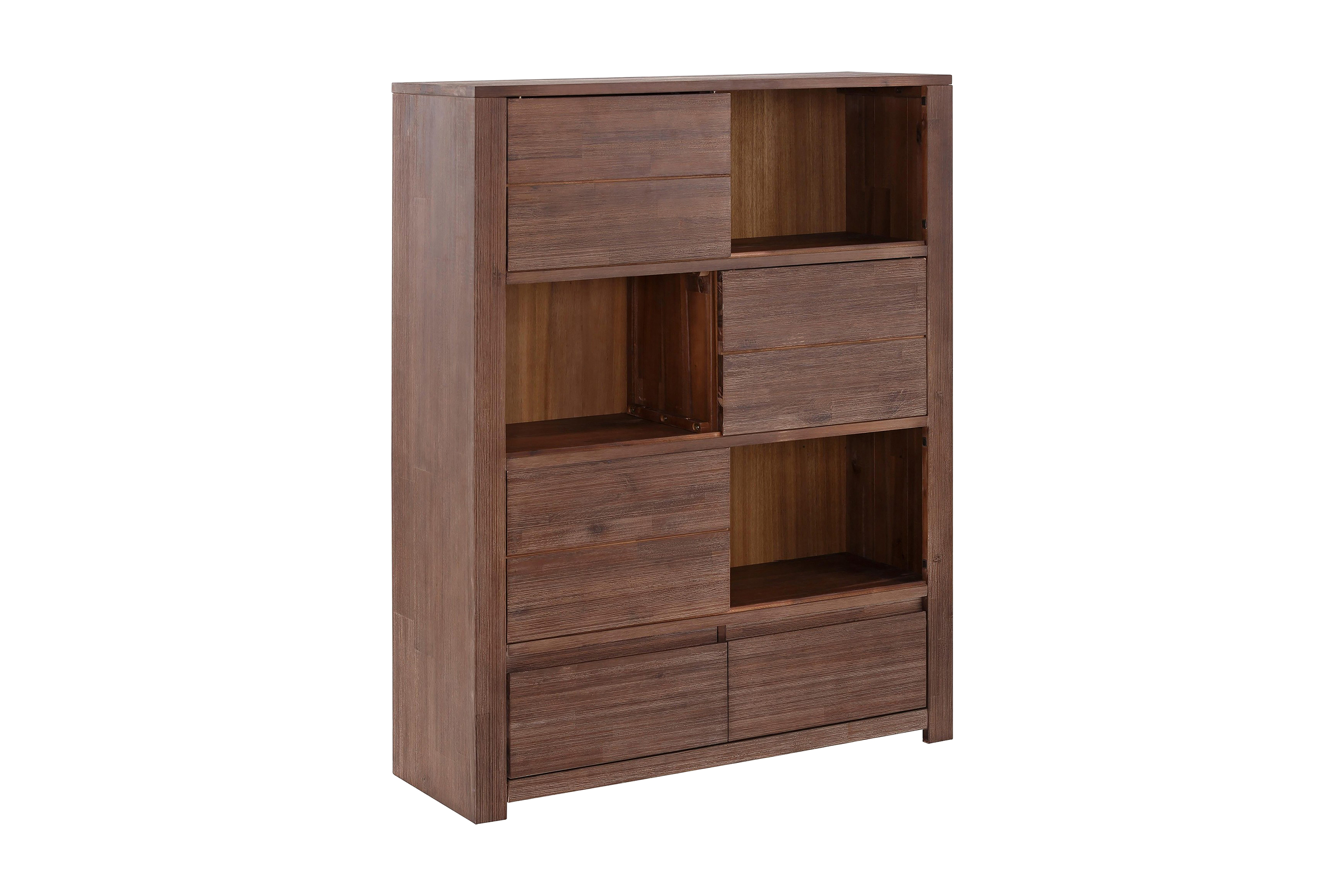 pavel bokhylla 100 akacia/brun -