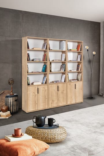 Pavio Bokhylla 180x187x30 cm - Sapphire Oak - Förvaring - Hyllor - Bokhylla