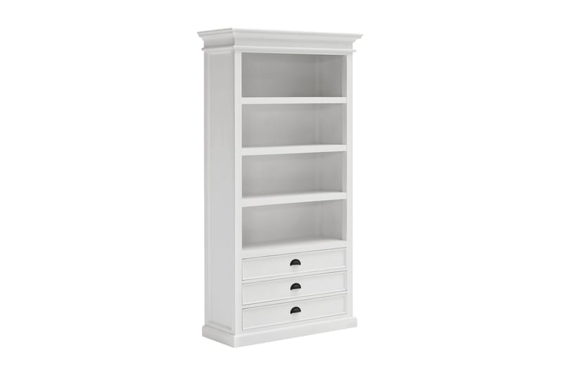 PLATI Bokhylla 100 Vit Mahogny - Bokhylla