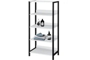 Plattpark Bokhylla 35x60 cm - Vit/Svart - Förvaring - Hyllor - Bokhylla