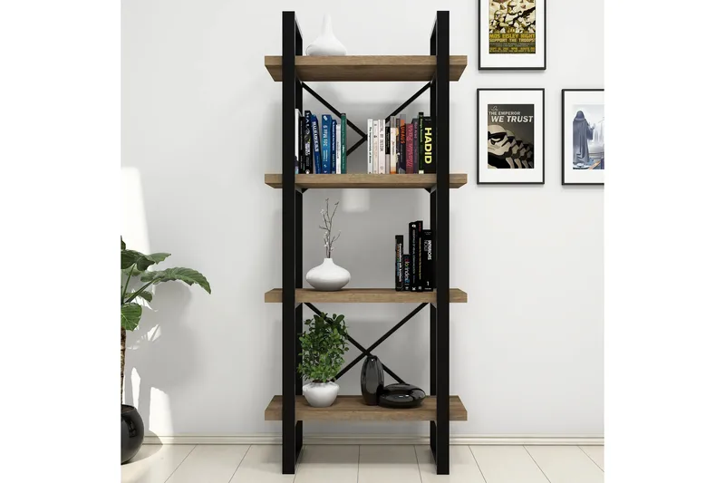 Puqa Design Bokhylla - Trä - Förvaring - Hyllor - Bokhylla