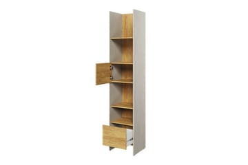 Rathmore Bokhylla 44 cm i Ek - Ljusbeige - Förvaring - Hyllor - Bokhylla