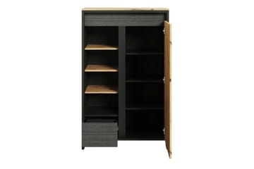 Rathmore Bokhylla 87 cm i Ek - Antracit - Förvaring - Hyllor - Bokhylla