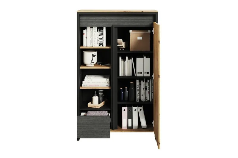 Rathmore Bokhylla 87x38 cm - Svart - Förvaring - Hyllor - Bokhylla