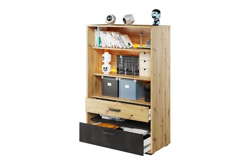 Rathmore Bokhylla 90x42 cm Svart - Förvaring - Hyllor - Bokhylla