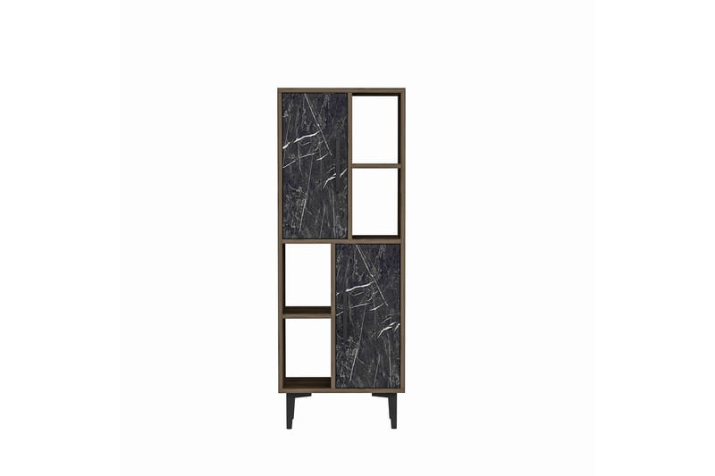RIETVELSI Bokhylla 30x50 cm Valnöt/Svart - Förvaring - Hyllor - Bokhylla