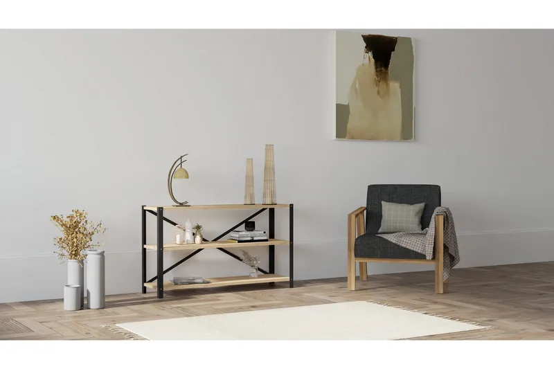 Rinorea Bokhylla 103x60 cm - Blå - Förvaring - Hyllor - Bokhylla