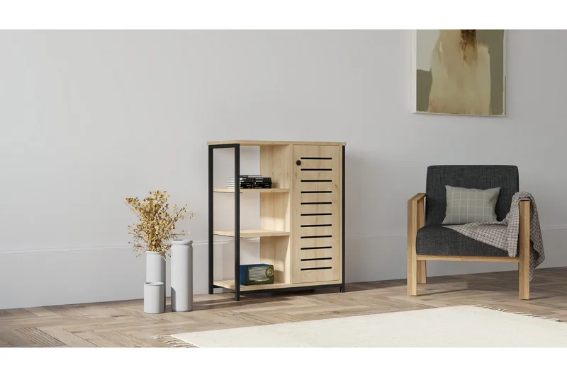 Rinorea Bokhylla 72x83,7 cm - Blå - Förvaring - Hyllor - Bokhylla