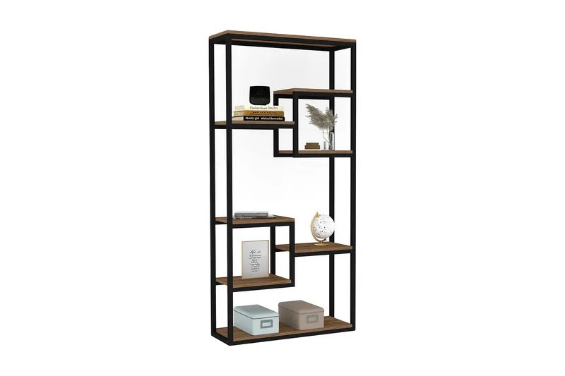 Rinorea Bokhylla 85x182 cm - Brun - Förvaring - Hyllor - Bokhylla