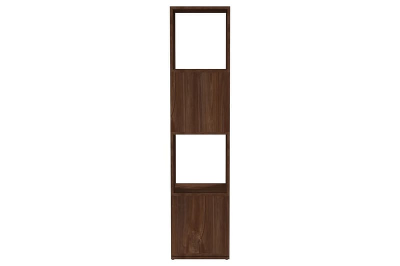 Roterande hylla brun ek 34,5x34,5x147,5 cm spånskiva - Brun - Förvaring - Hyllor - Bokhylla