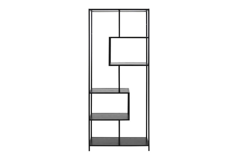 Seaford Bokhylla Ek/Svart - Förvaring - Hyllor - Bokhylla