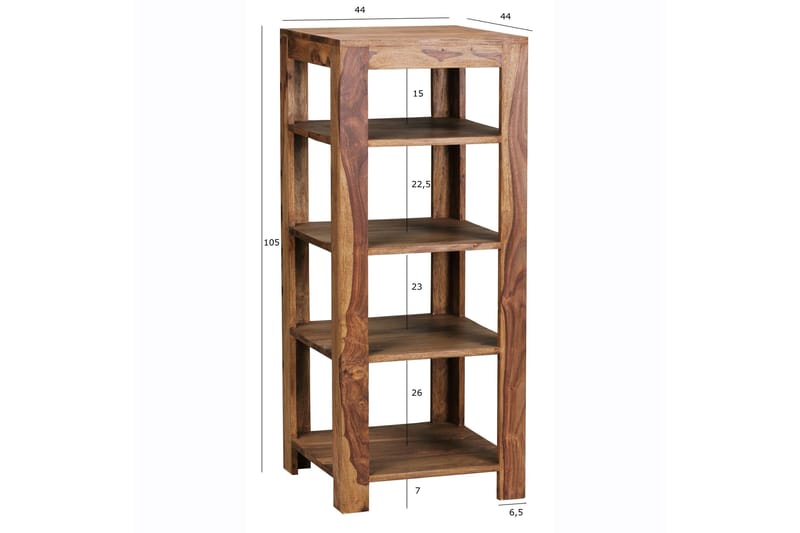 Shalanta Bokhylla - Trä/natur - Förvaring - Hyllor - Bokhylla