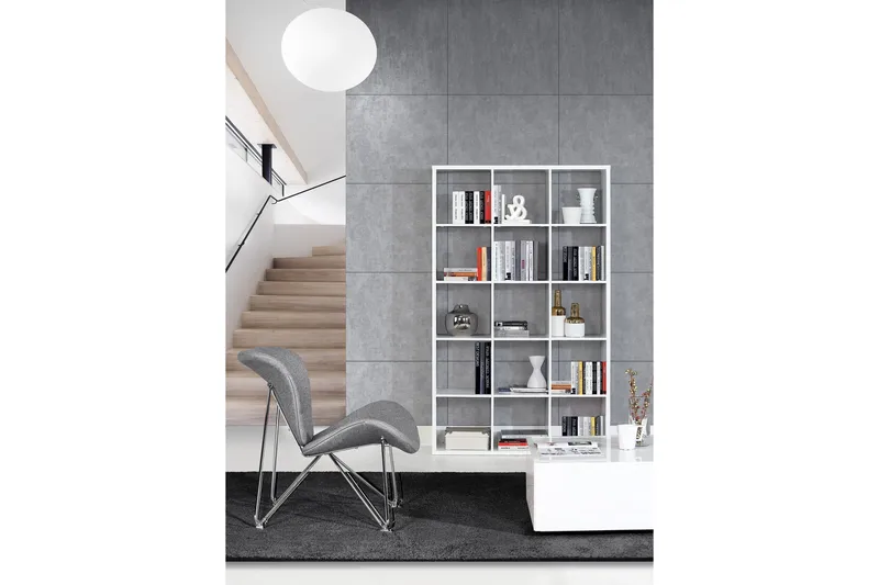 Singleton Bokhylla 107 cm - Vit - Förvaring - Hyllor - Bokhylla