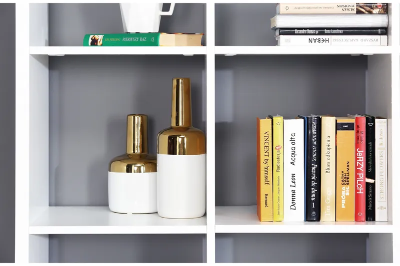 Singleton Bokhylla 107 cm - Vit - Förvaring - Hyllor - Bokhylla