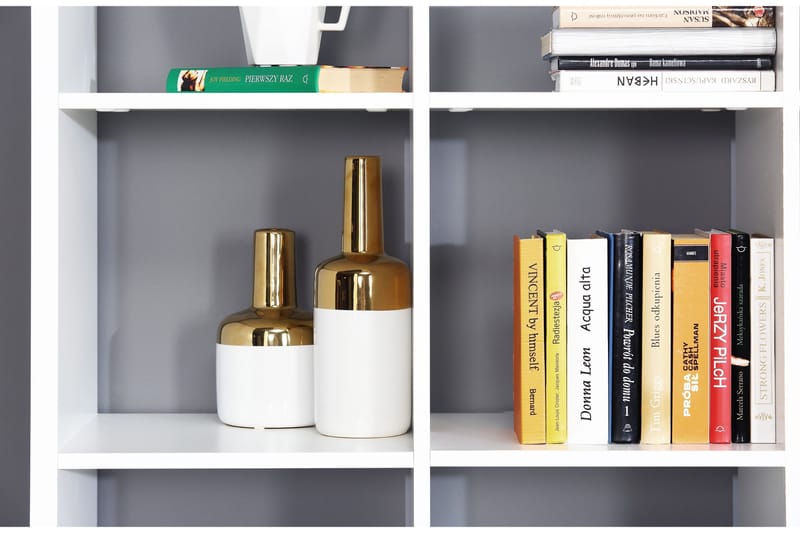 Singleton Bokhylla 107 cm - Vit - Förvaring - Hyllor - Bokhylla