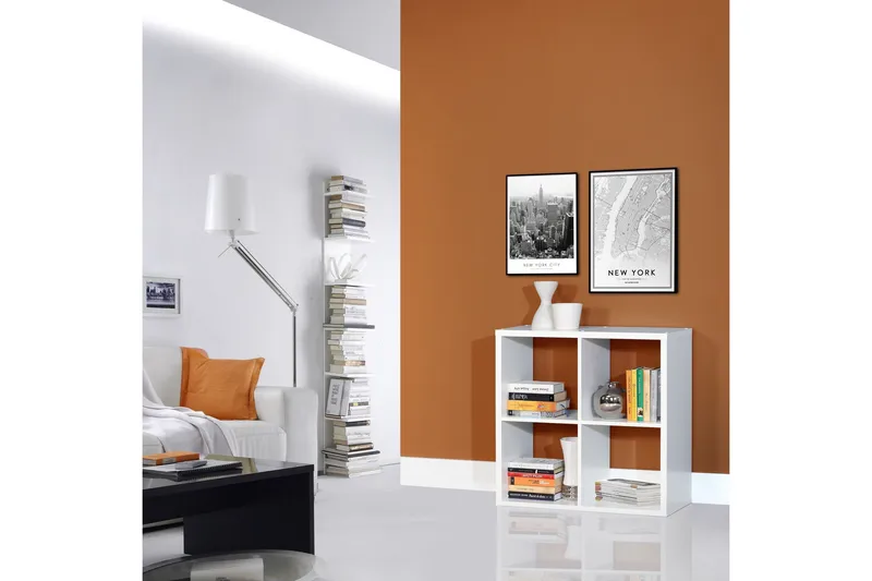 Singleton Bokhylla 73 cm - Vit - Förvaring - Hyllor - Bokhylla