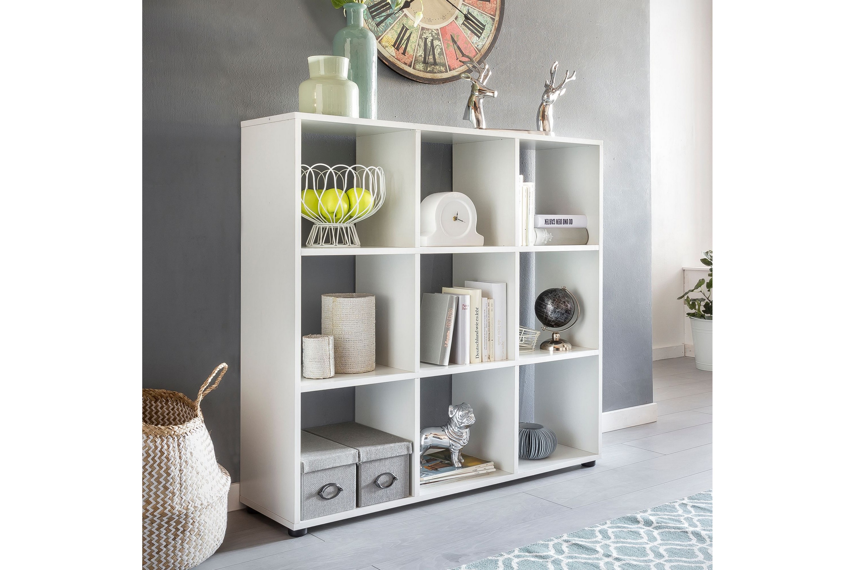 snodgrass bokhylla 108x29 cm vit -