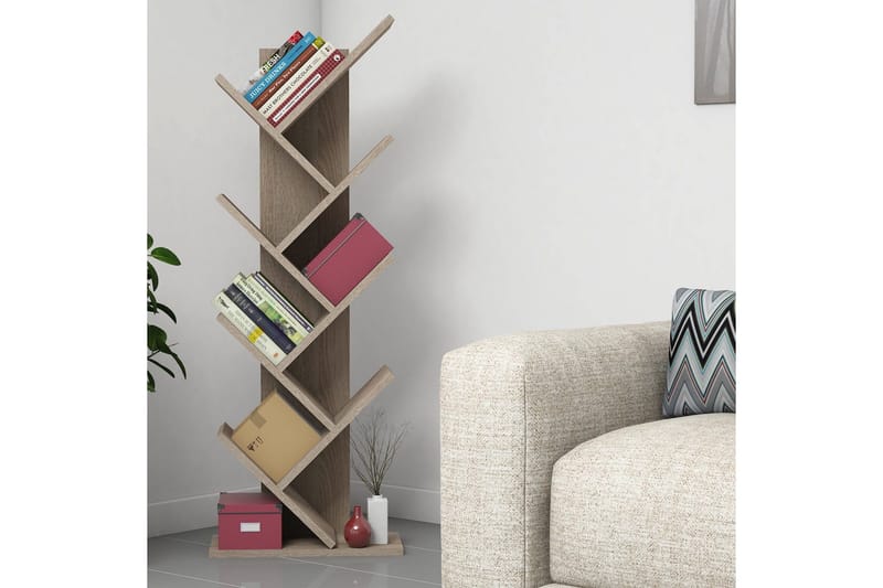 Spearin Bokhylla 22 cm i Valnöt - Beige - Förvaring - Hyllor - Bokhylla
