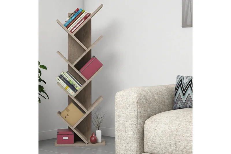 Spearin Bokhylla 46 cm - Valnöt - Förvaring - Hyllor - Bokhylla