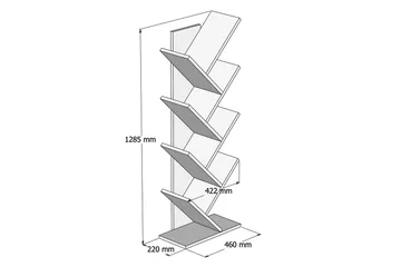 Spearin Bokhylla 46 cm - Förvaring - Hyllor - Bokhylla