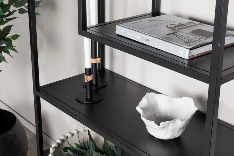 Staal Bokhylla - Svart - Förvaring - Hyllor - Bokhylla