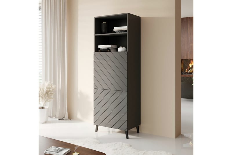 Strontian Bokhylla 60x40 cm Scandinavian Choice Graphite - Förvaring - Hyllor - Bokhylla