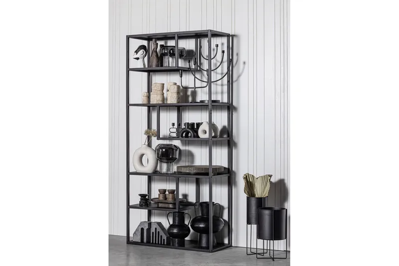 Teun Bokhylla 35x85 cm - Svart - Förvaring - Hyllor - Bokhylla