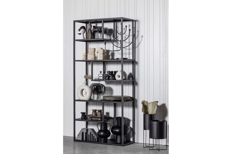 Teun Bokhylla 35x85 cm - Svart - Förvaring - Hyllor - Bokhylla