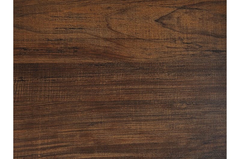 TWYFORD Hylla 90x30 cm Mörkt Trä/Svart - Förvaring - Hyllor - Bokhylla