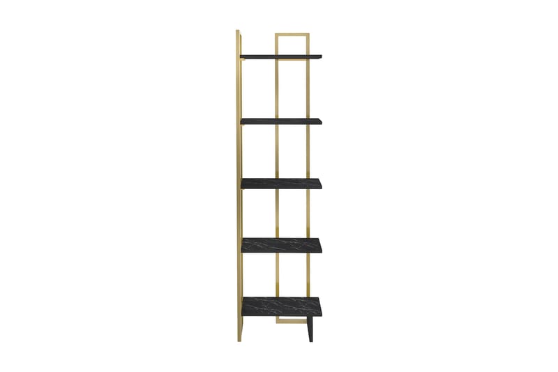 UKHAND Bokhylla 45,2x180 cm Svart - Förvaring - Hyllor - Bokhylla