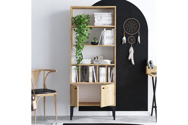 UKHAND Bokhylla 60x175 cm Blå - Förvaring - Hyllor - Bokhylla