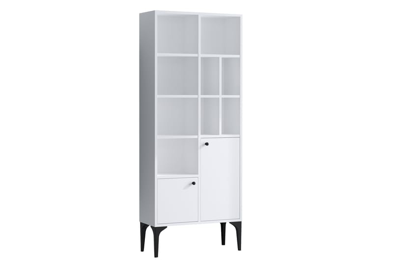 UKHAND Bokhylla 60x175 cm Vit - Förvaring - Hyllor - Bokhylla