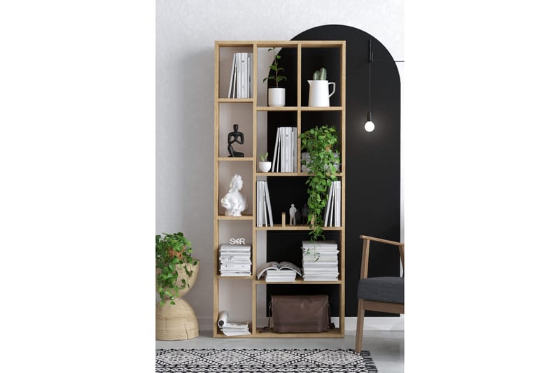 UKHAND Bokhylla 75x170 cm Blå - Förvaring - Hyllor - Bokhylla