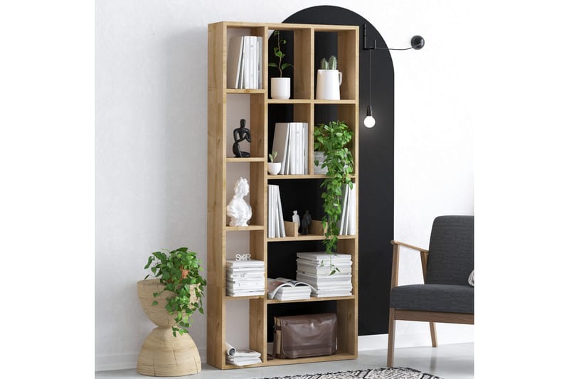 UKHAND Bokhylla 75x170 cm Blå - Förvaring - Hyllor - Bokhylla