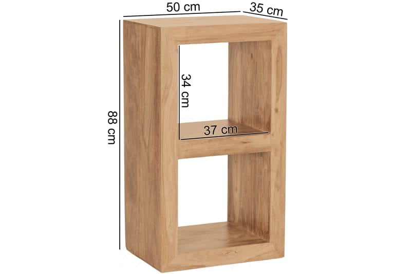 Vardaman Bokhylla - Trä/natur - Förvaring - Hyllor - Bokhylla