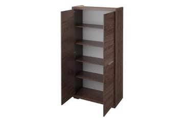 Vegas Bokhylla 70x40,5x192 cm LED-belysning - Beige/Grå - Förvaring - Hyllor - Bokhylla