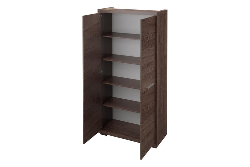 Vegas Bokhylla 70x40,5x192 cm LED-belysning - Beige/Grå - Förvaring - Hyllor - Bokhylla