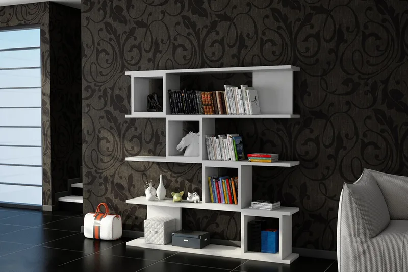 Windlar Vägghylla - Vit - Förvaring - Hyllor - Bokhylla