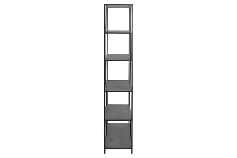ZUMAR Bokhylla 114x35 cm 4 Hyllor Svart/Matt Svart - Förvaring - Hyllor - Bokhylla