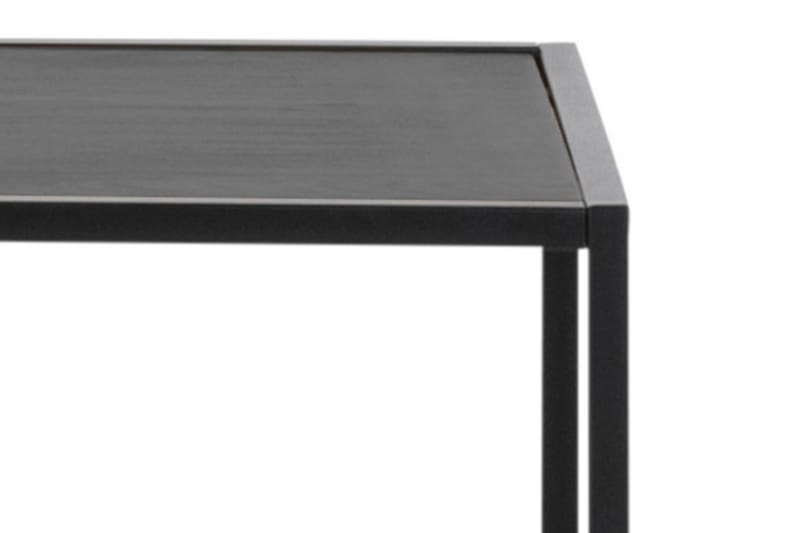 ZUMAR Bokhylla 114x35 cm 4 Hyllor Svart/Matt Svart - Förvaring - Hyllor - Bokhylla
