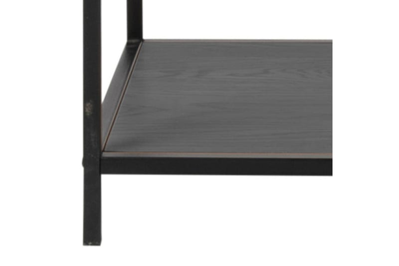 ZUMAR Bokhylla 114x35 cm 4 Hyllor Svart/Matt Svart - Förvaring - Hyllor - Bokhylla