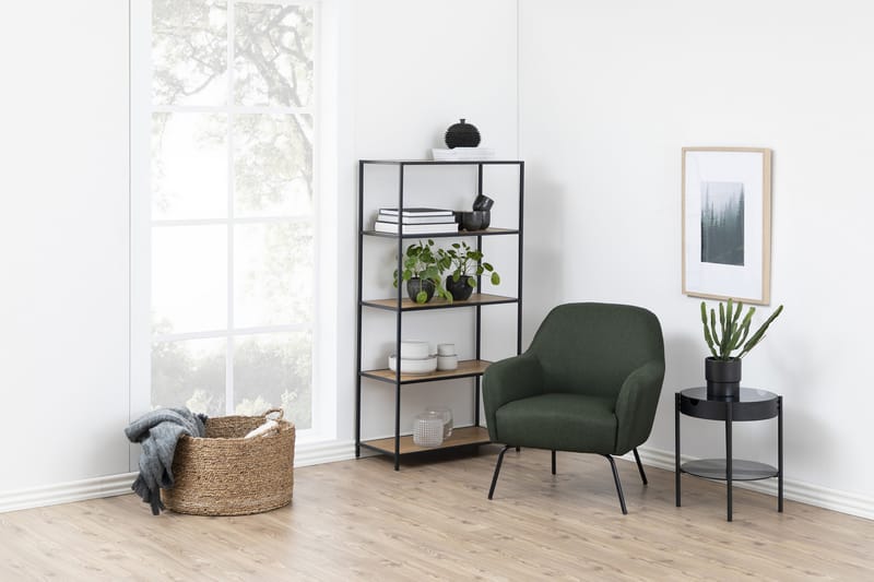 ZUMAR Bokhylla 77x150 Ek - Förvaring - Hyllor - Bokhylla