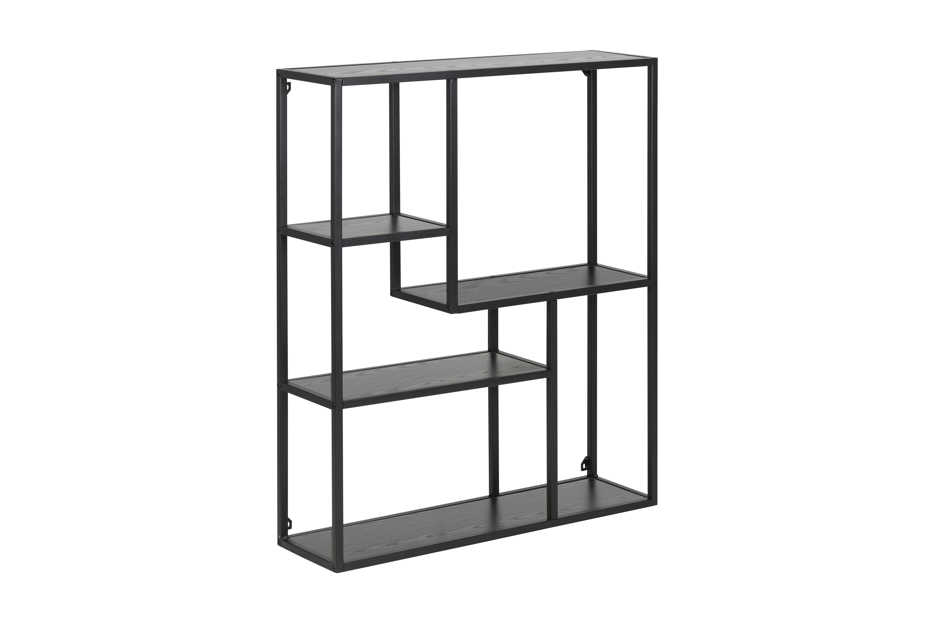 zumar hylla trä/svart -