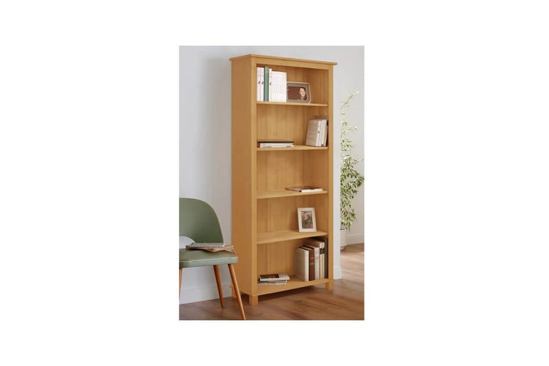 Bokhylla Pivo 77x31x171 cm, Natur - 77x31x171 cm, Natur - Förvaring - Hyllor - Bokhylla