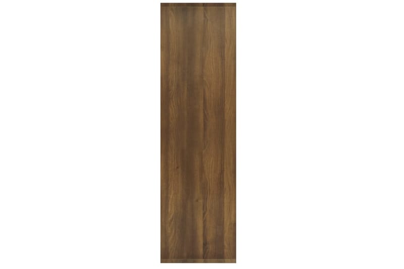Bokhylla/Rumsavdelare brun 80x30x103 cm konstruerat trä - Brun - Bokhylla