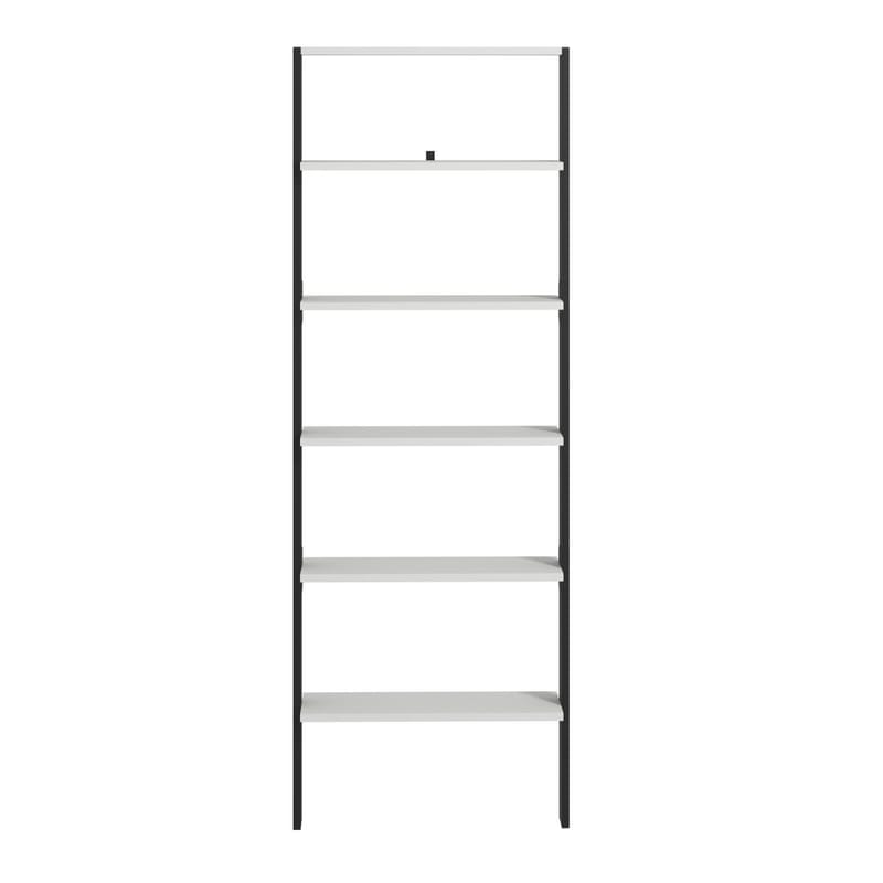 Branik Bokhylla 61x180x25 cm - Antracit och vit - Förvaring - Hyllor - Bokhylla